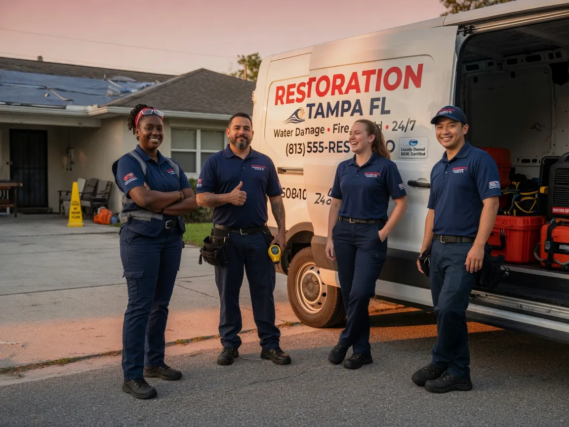 Water Damage Restoration company in Bluffton, IN