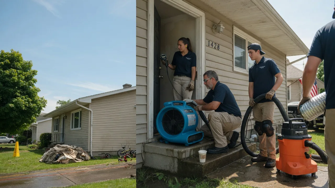 Water Damage Restoration in Bluffton, IN near me